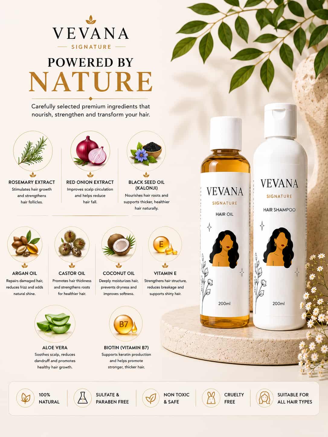 VEVANA Complete Hair Combo